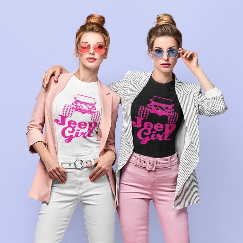 Jeep Girl Graphic T-Shirt